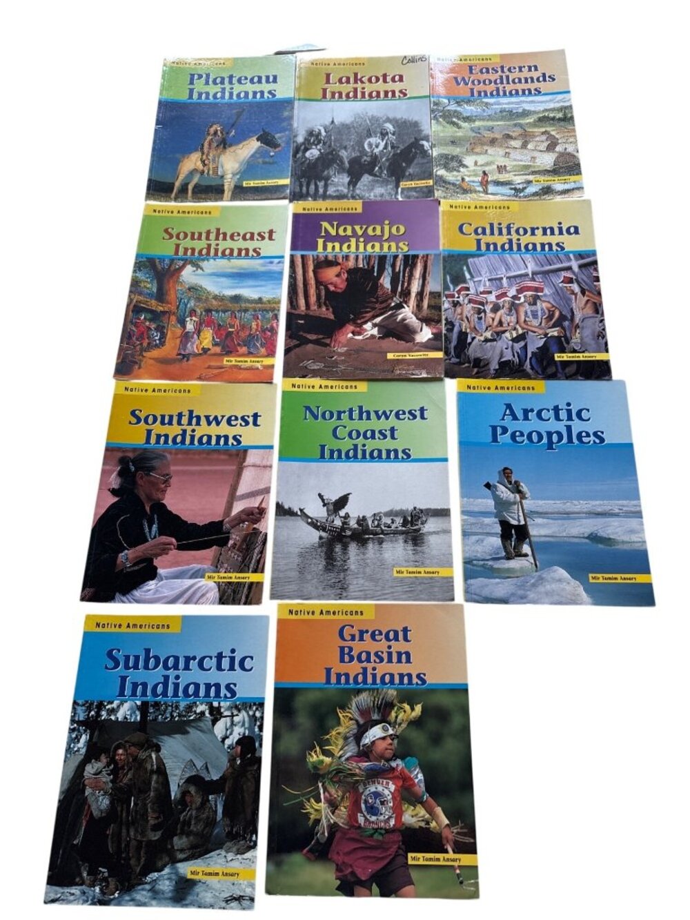 Native Americans Educational Book Set 12 Titles Classroom Teaching